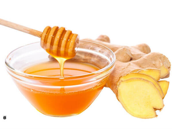 jengibre con miel para tratar la tos