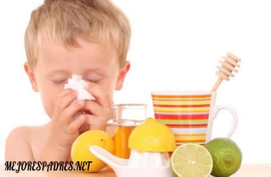 Remedios caseros para la gripe en niños